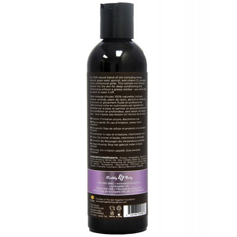 Earthly Body Massage & Body OIL Lavender